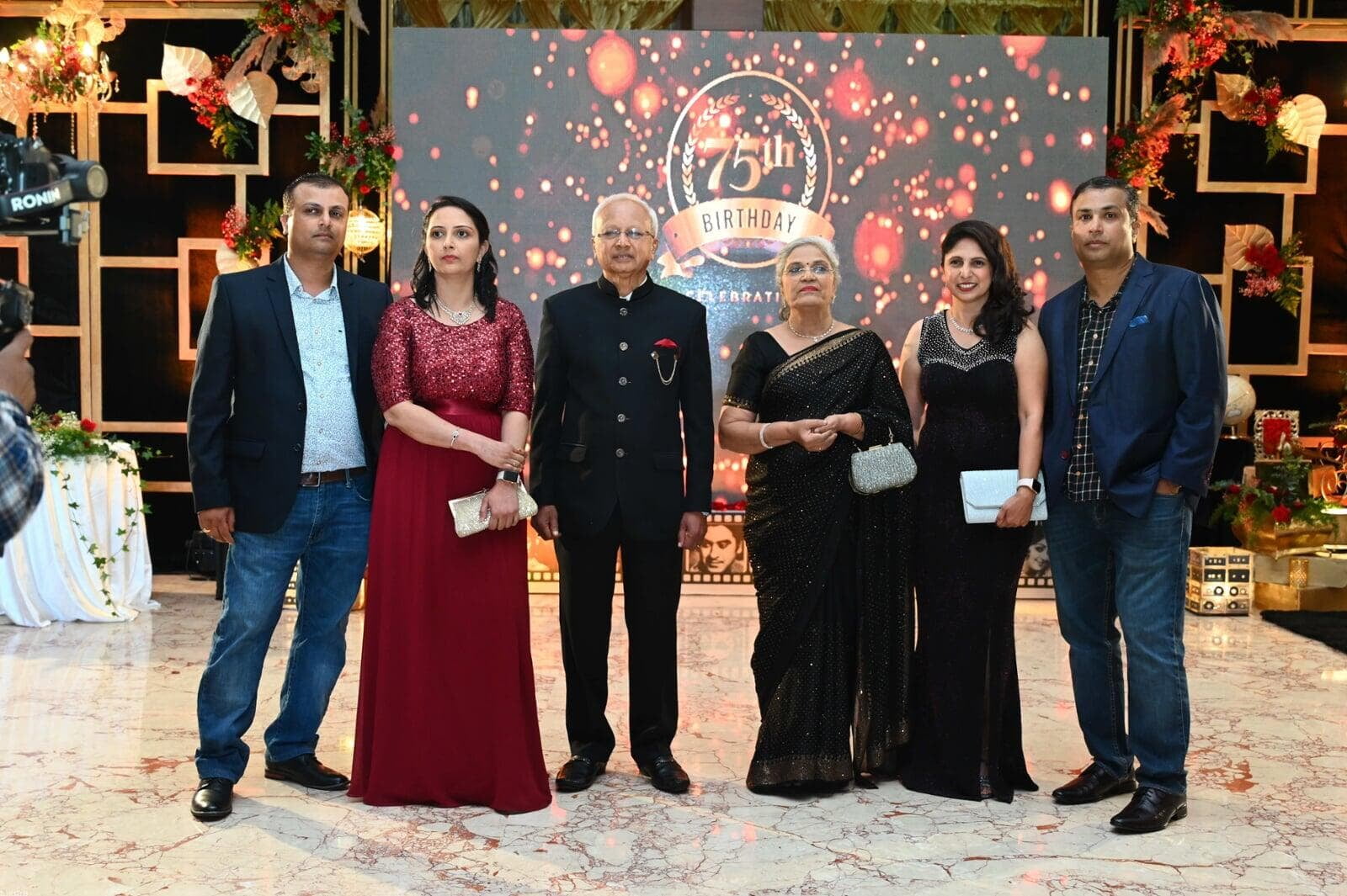 A Night to Remember: Celebrating Dad's 75th Birthday